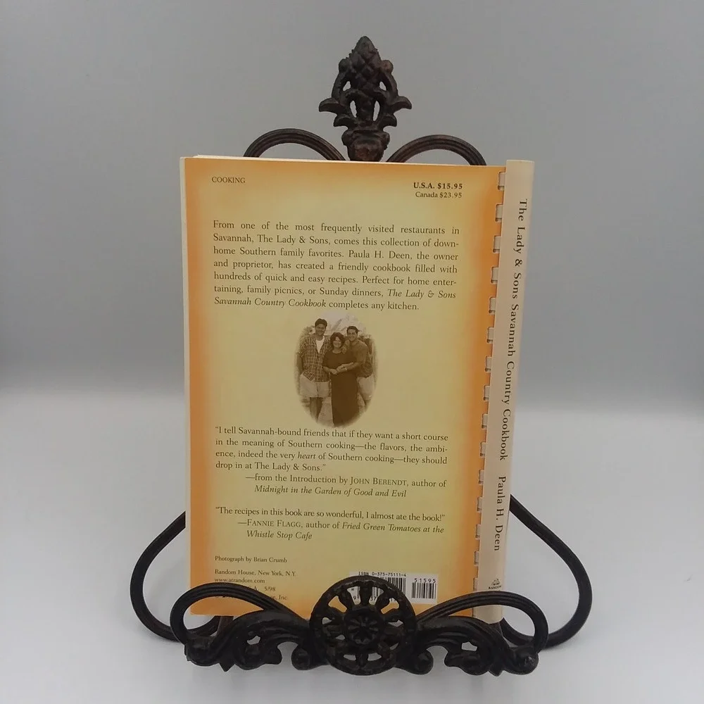 The Lady & Sons Savannah Country Cookbook Southern 1997 Paula‎ Deen